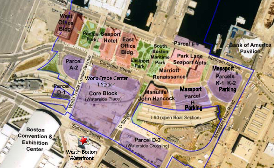 Boston Seaport Map