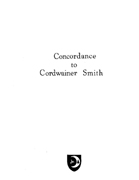 Concordance cover, first edition
