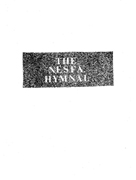 The NESFA Hymnal (B11) cover